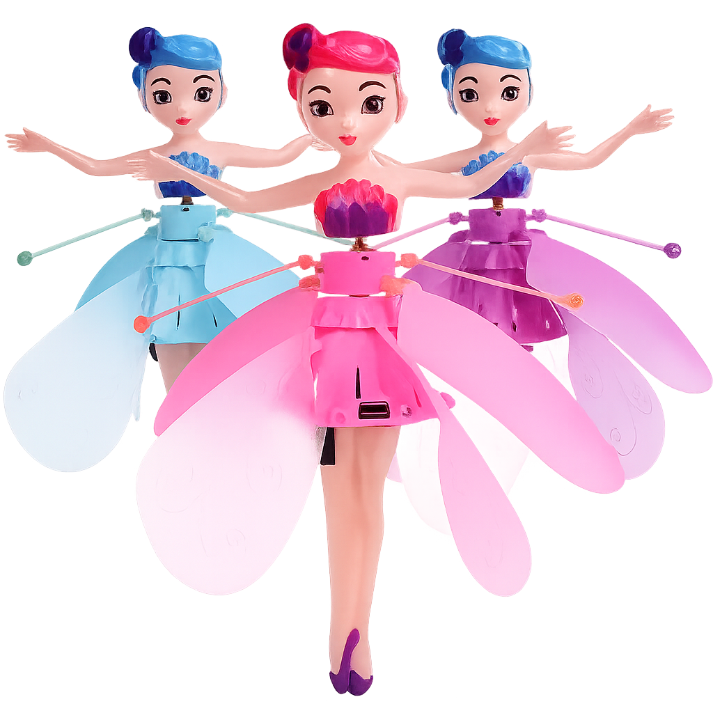 Hada Voladora Con Luces Led